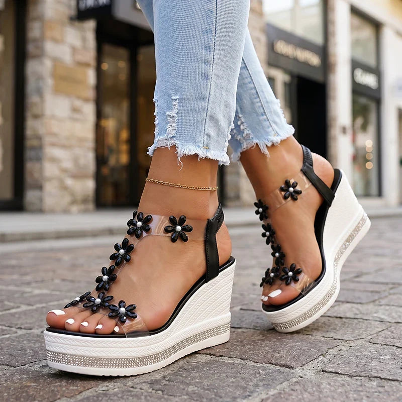 Floryn Wedge Sandals