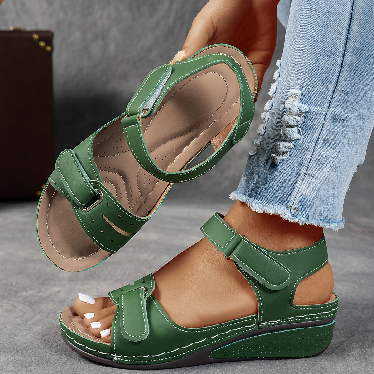 Laura™ – Elegant Sandals for Sensitive Feet