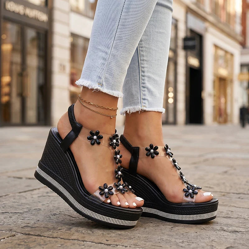 Floryn Wedge Sandals