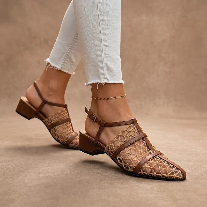 Callista Woven Sandals