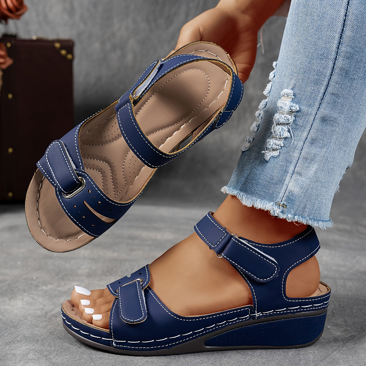 Laura™ – Elegant Sandals for Sensitive Feet