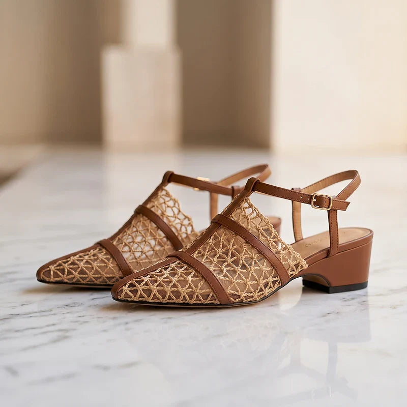 Callista Woven Sandals